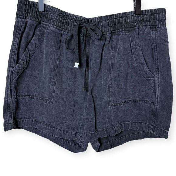 Dear John CAMILLE Pull On SHORTs WITH TENCEL™ LYOCELL FIBERS Black L - Picture 5 of 12